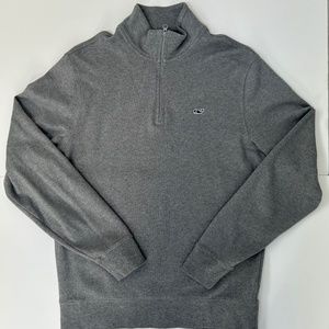 Vineyard Vines 1/4 Zip Gray
